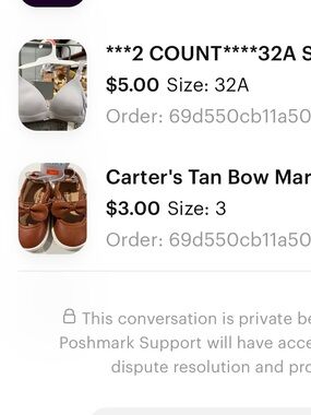 Carter's Brown Bow Mary Jane Girls' Flats